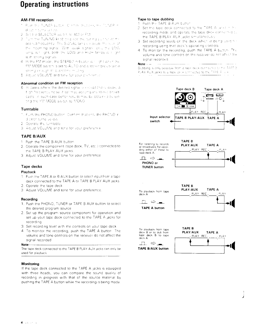 Kenwood KR-910 manual 