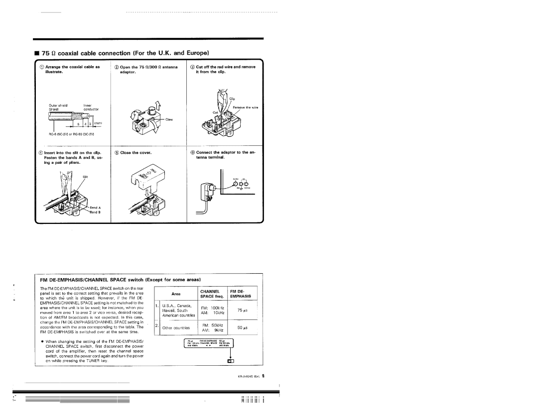 Kenwood KR-A4040 manual 