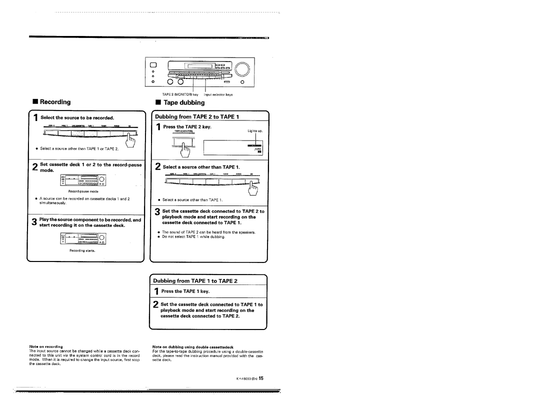 Kenwood KR-A5050 manual 