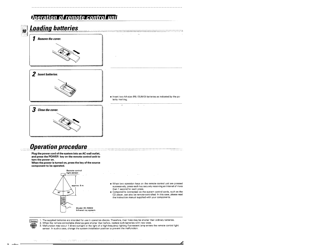 Kenwood KR-V5560, KR-694 manual 