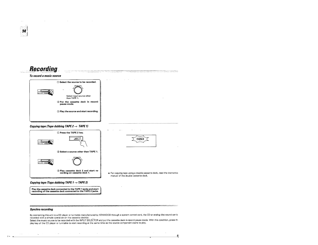 Kenwood KR-V5560, KR-694 manual 