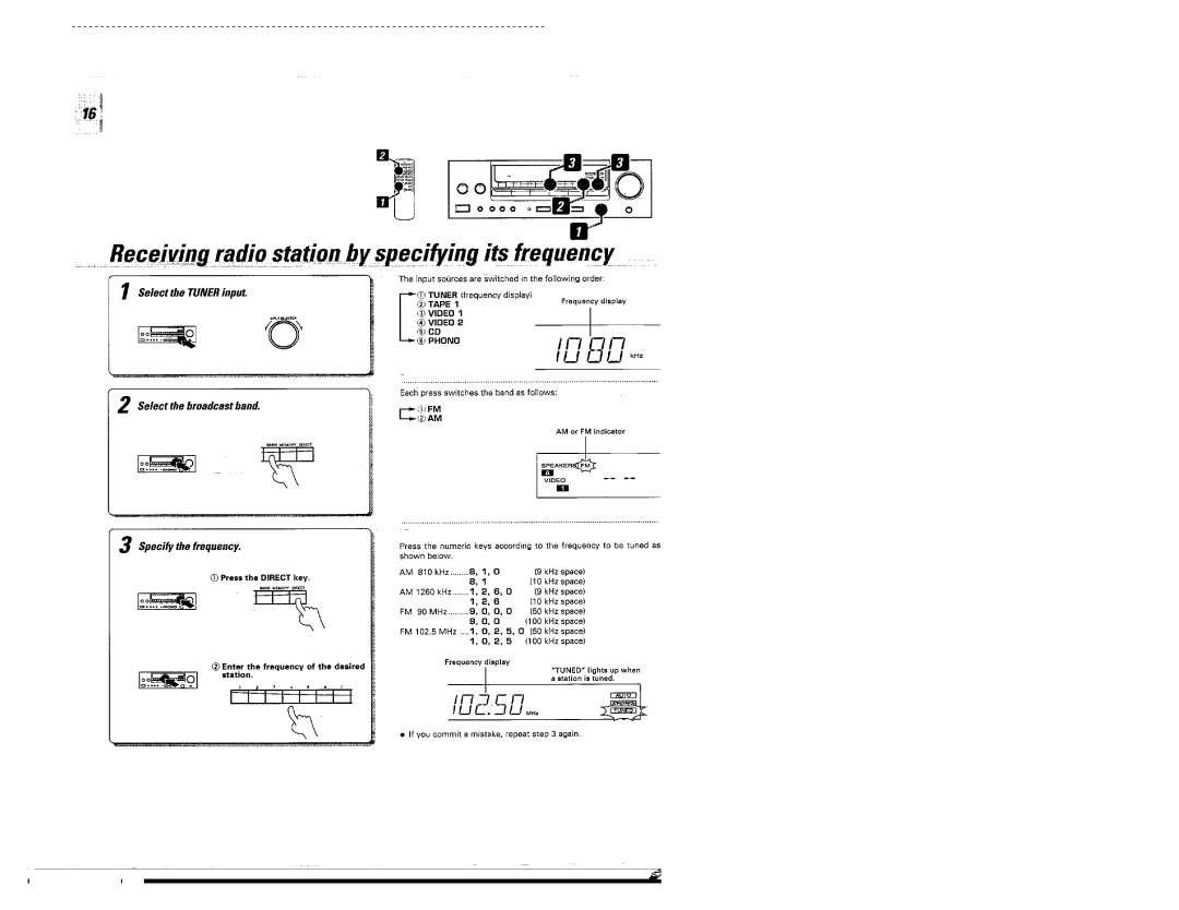 Kenwood KR-V5560, KR-694 manual 