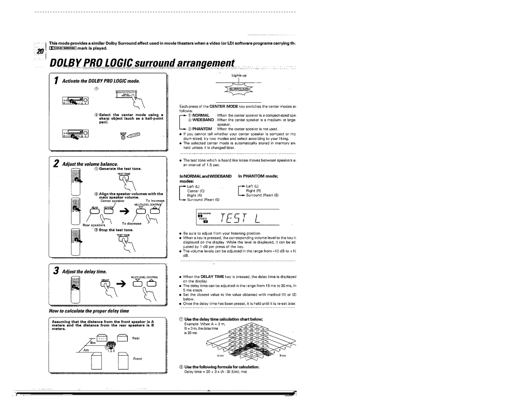 Kenwood KR-V5560, KR-694 manual 