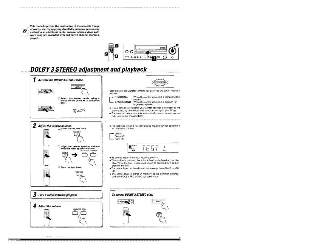 Kenwood KR-V5560, KR-694 manual 