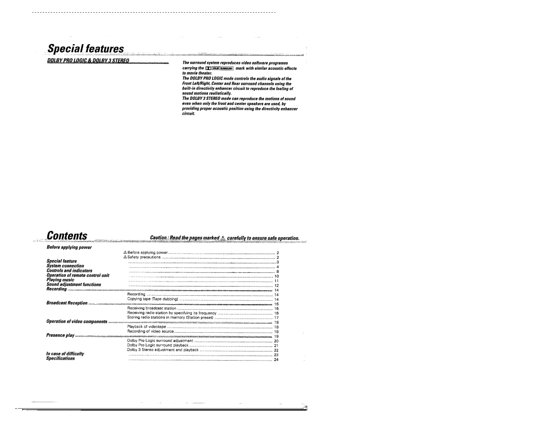 Kenwood KR-694, KR-V5560 manual 