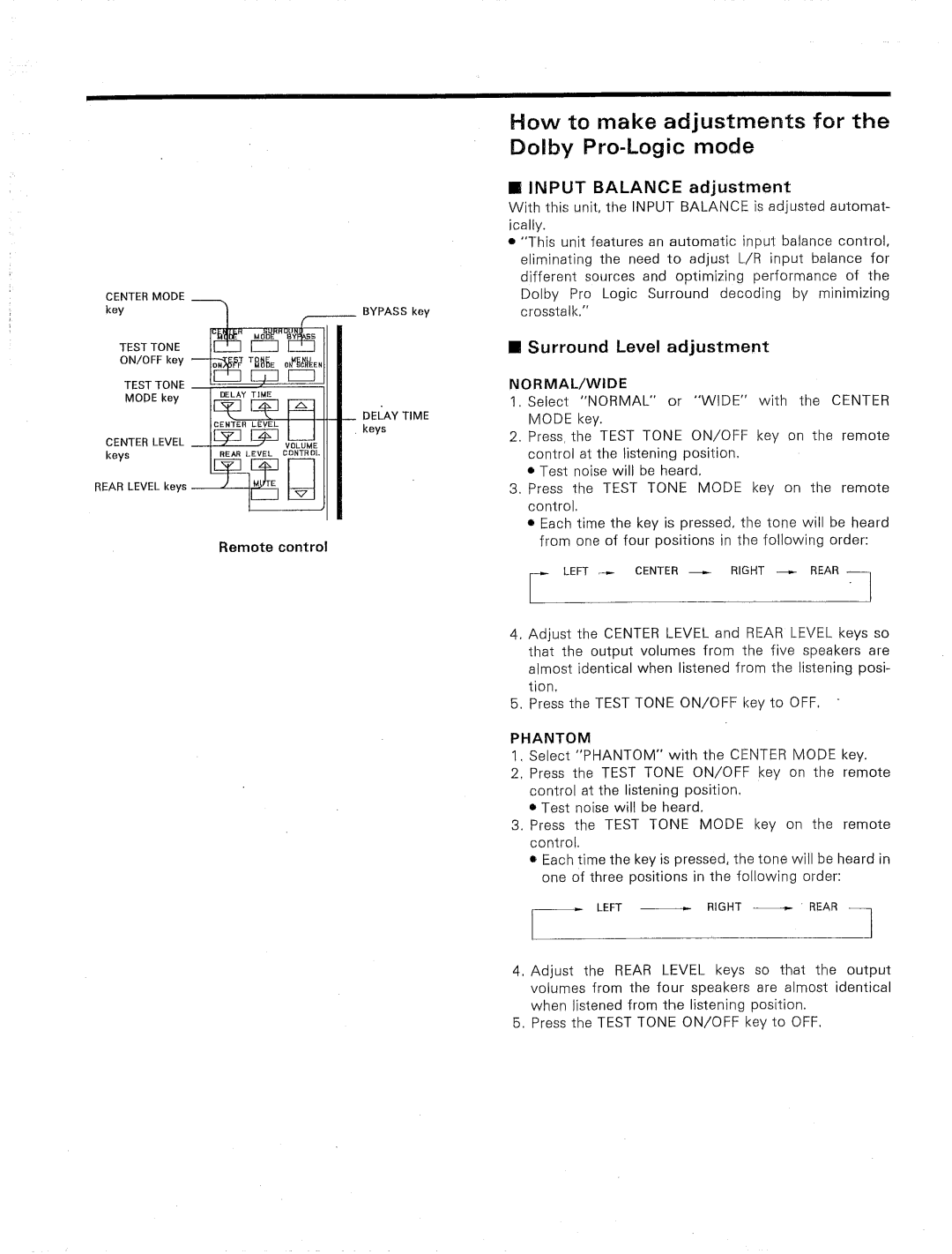 Kenwood KR-V9020 manual 