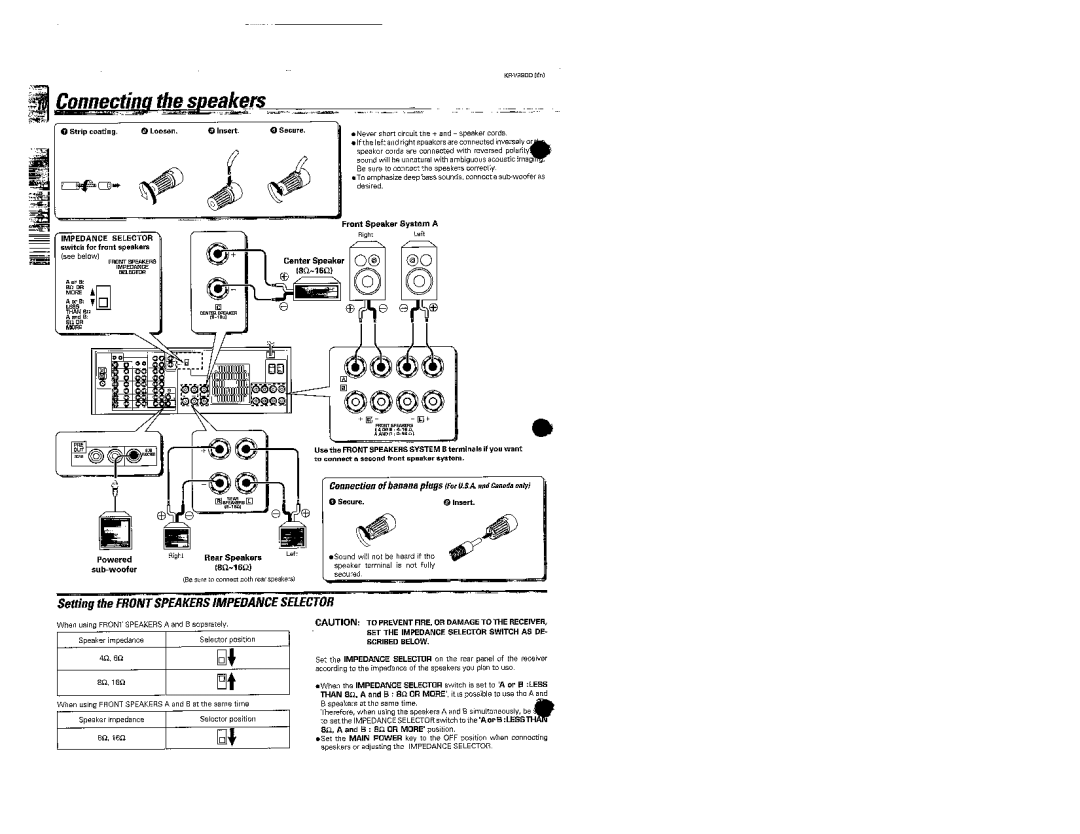 Kenwood KR-V990D manual 