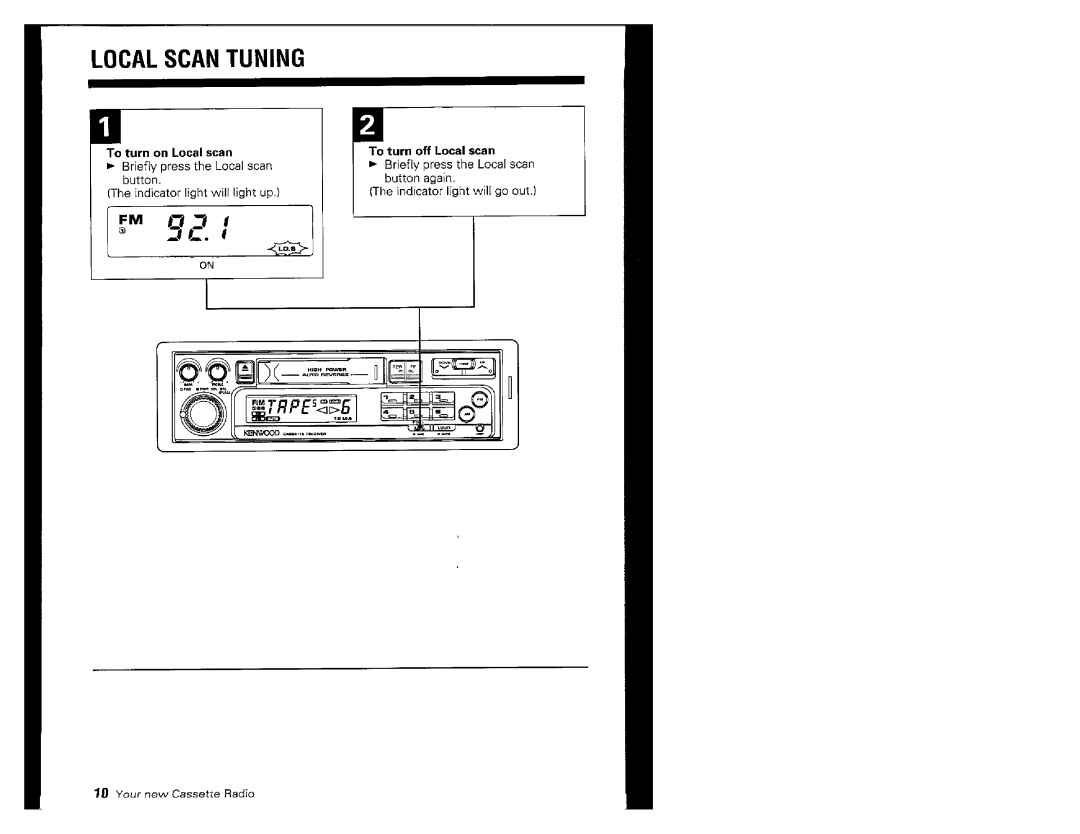 Kenwood KRC-160 manual 