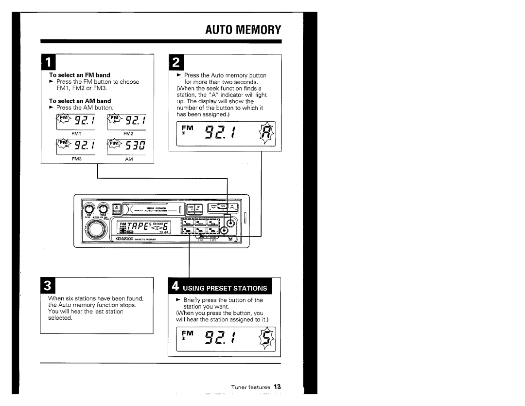 Kenwood KRC-160 manual 