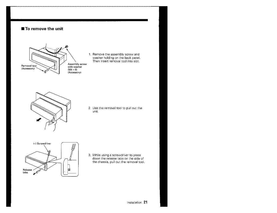 Kenwood KRC-160 manual 