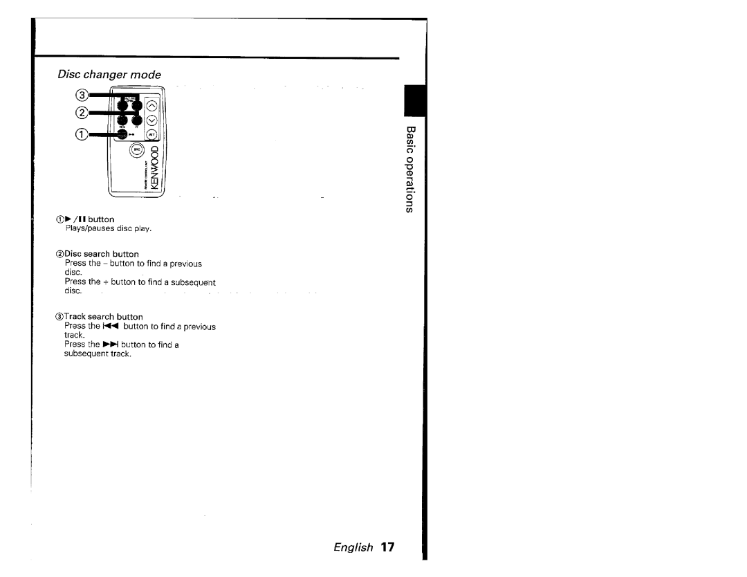 Kenwood KRC701, KRC-601 manual 