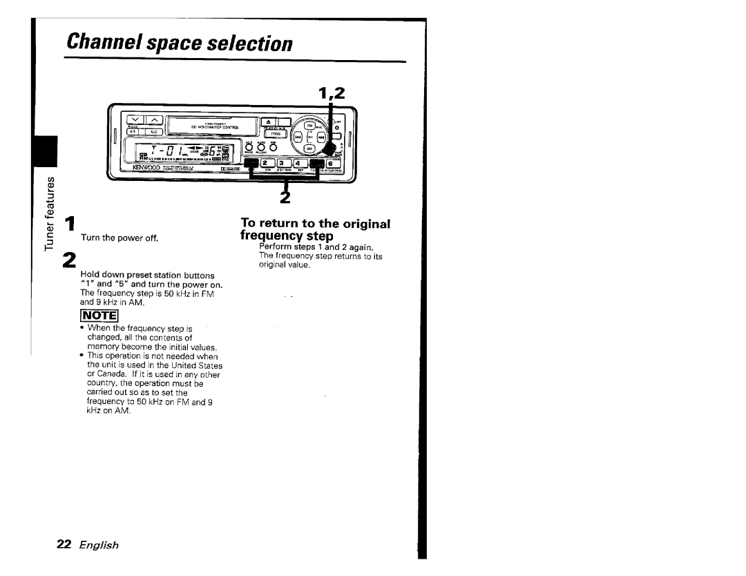 Kenwood KRC-601, KRC701 manual 