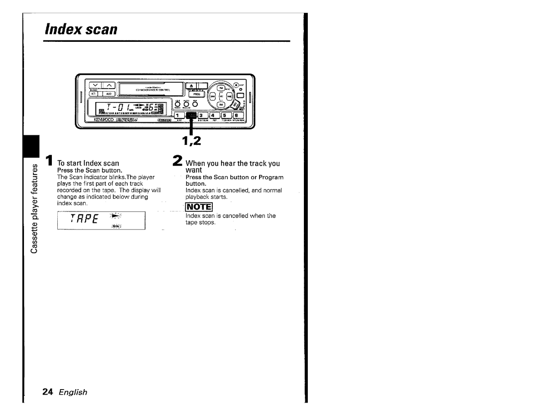 Kenwood KRC-601, KRC701 manual 