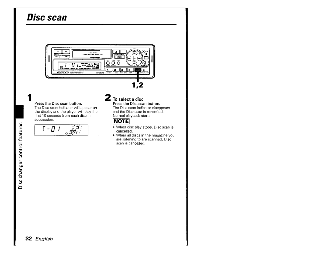 Kenwood KRC-601, KRC701 manual 