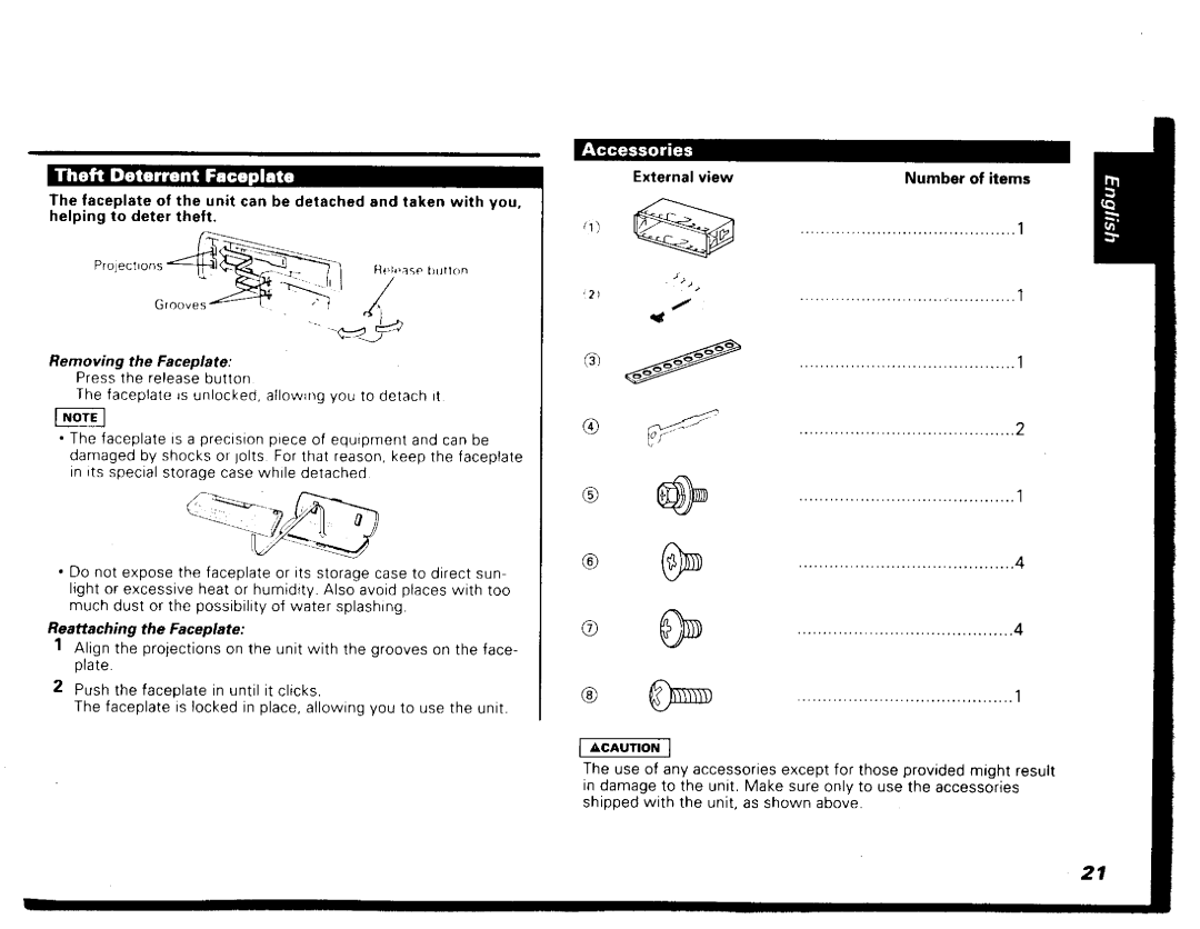 Kenwood KRC-603C manual 