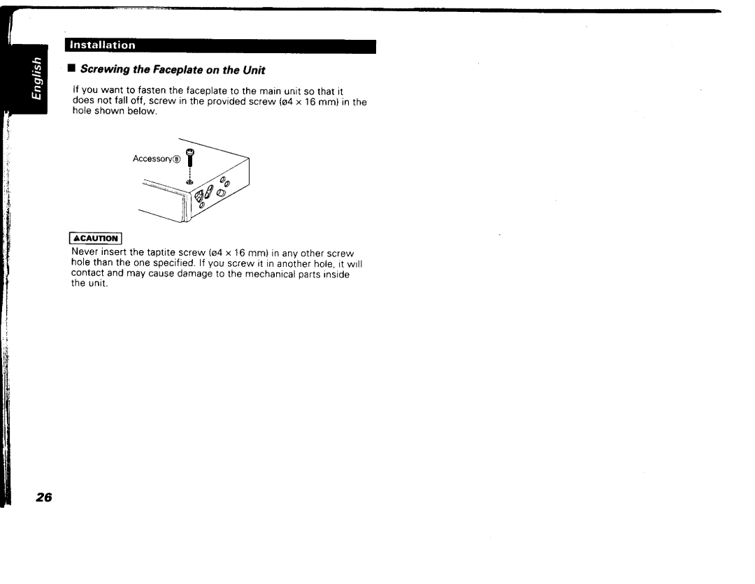 Kenwood KRC-603C manual 