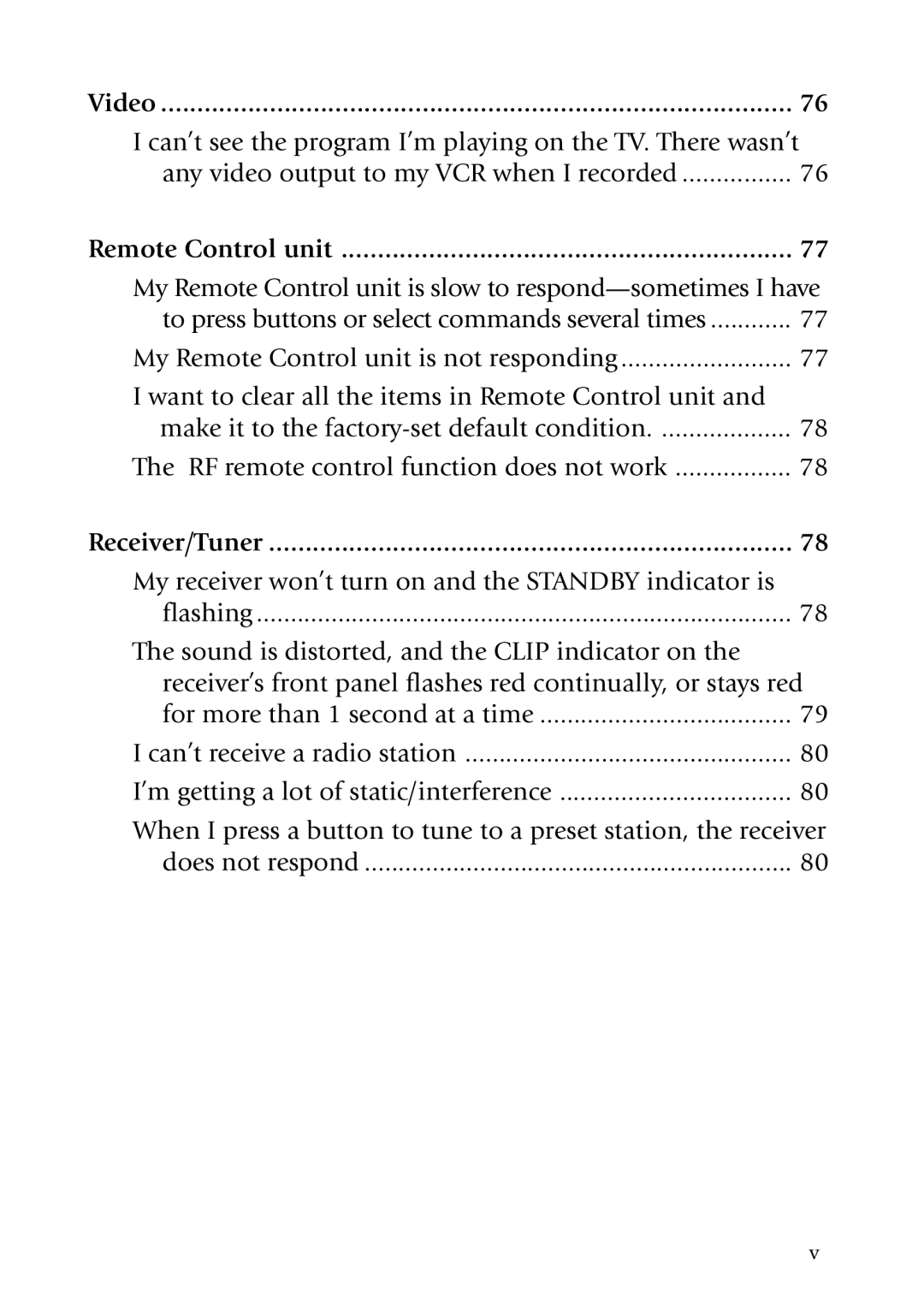 Kenwood KRF-X7775D manual Video 