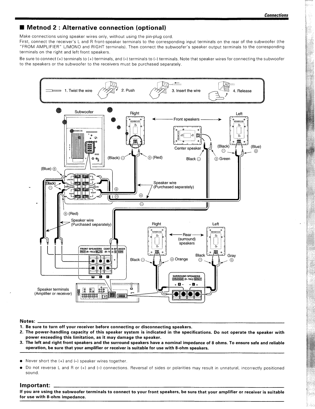 Kenwood KS-303HT manual 