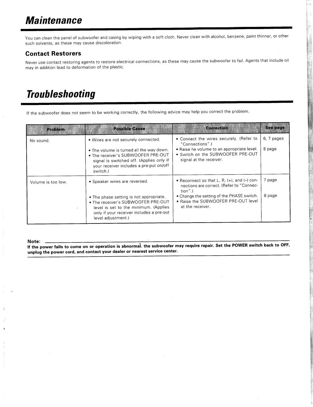 Kenwood KS-303HT manual 