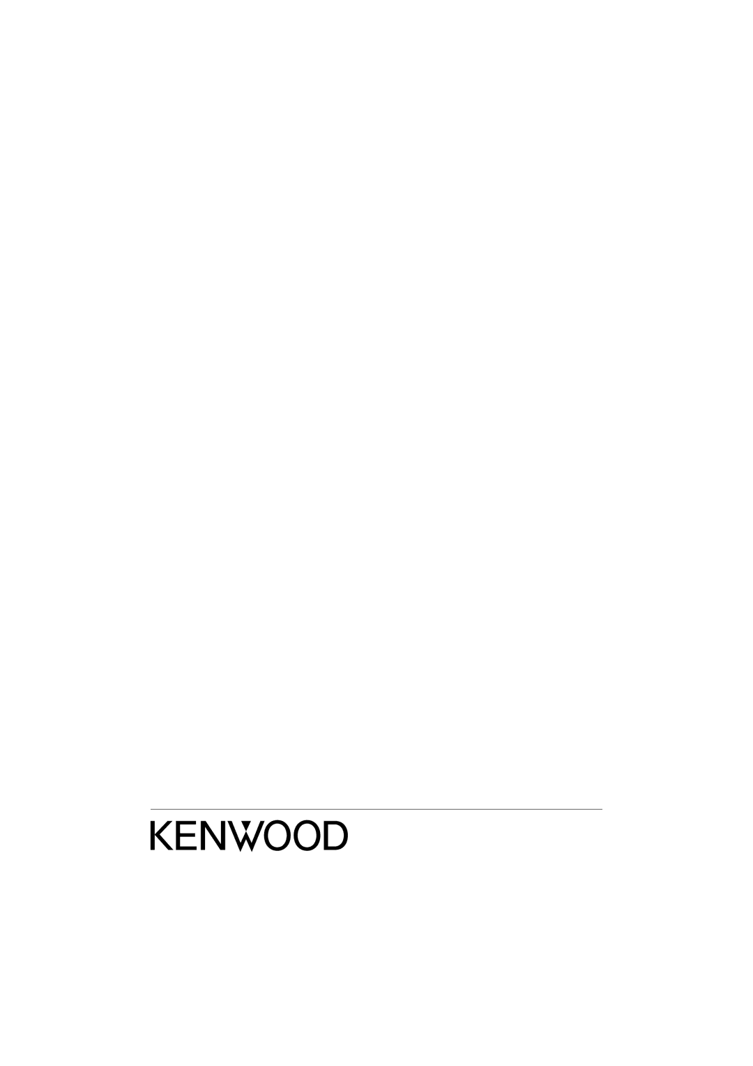 Kenwood KTC-D500E instruction manual 