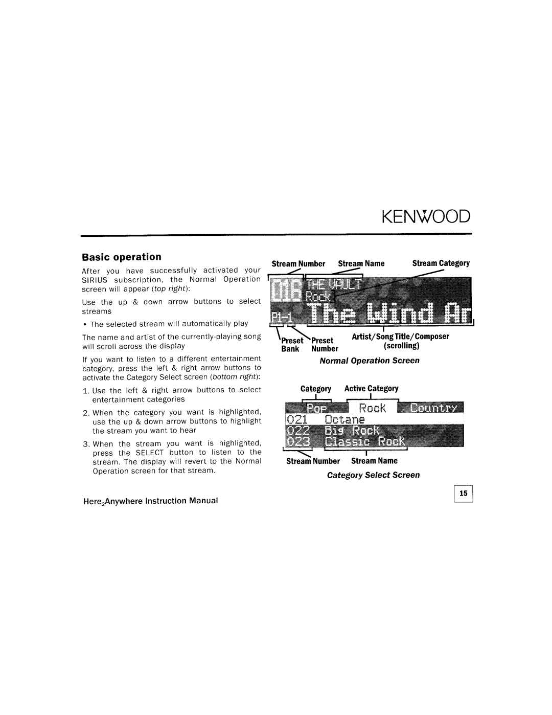 Kenwood KTC=H2A1 manual 