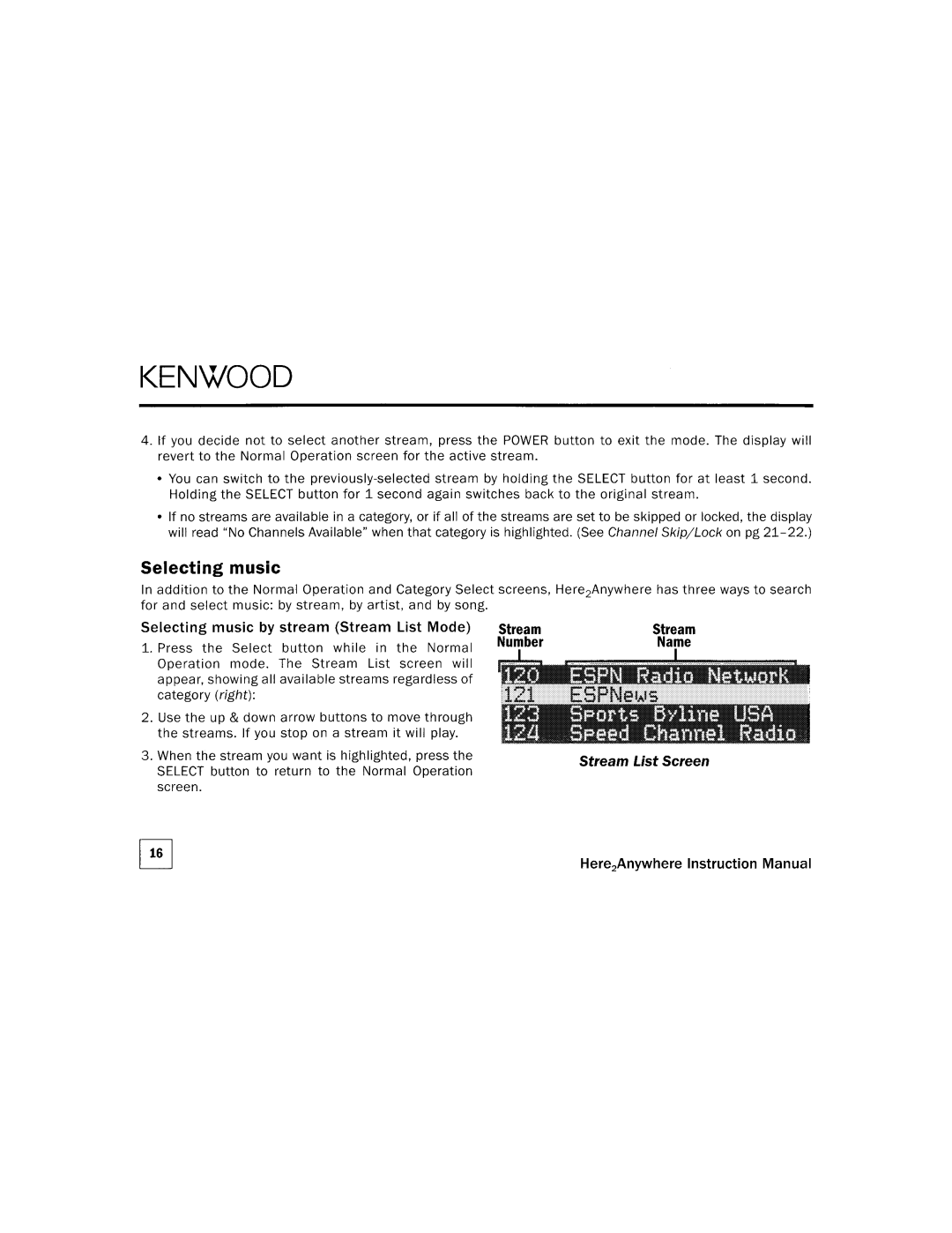 Kenwood KTC=H2A1 manual 