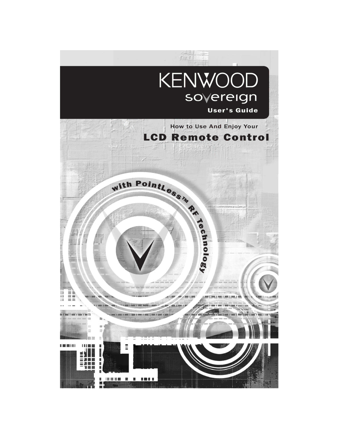 Kenwood LCD Remote Control manual 