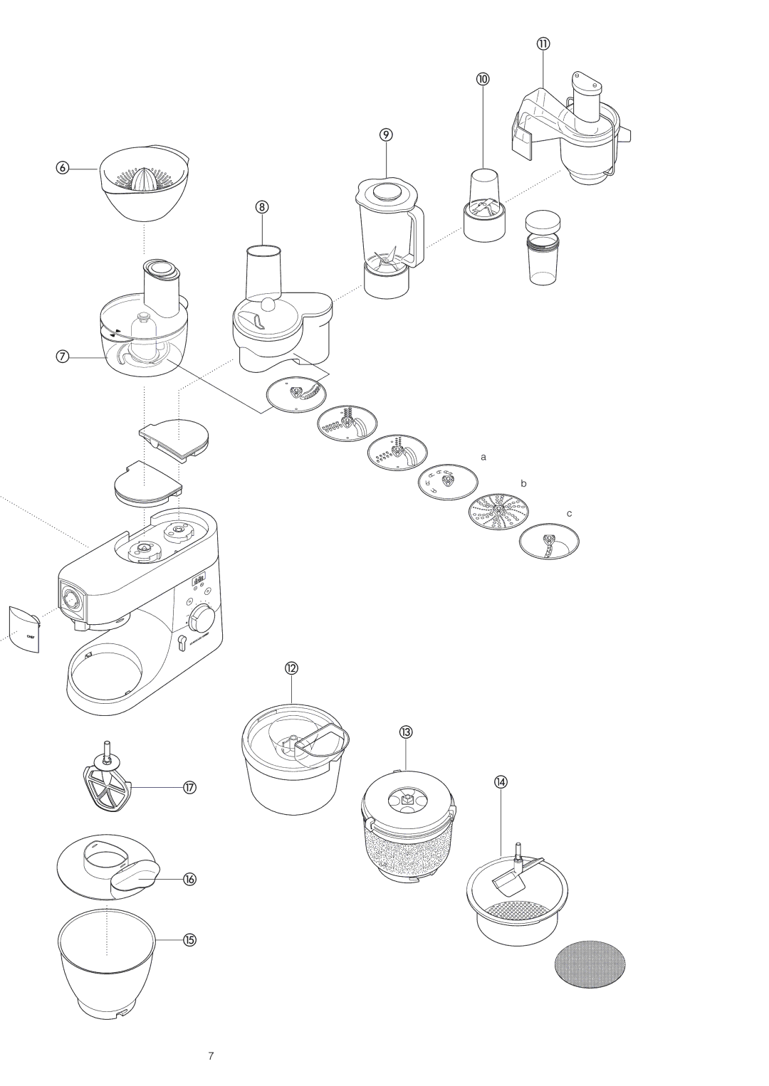 Kenwood MAJOR KM040, CHEF KM030 manual 