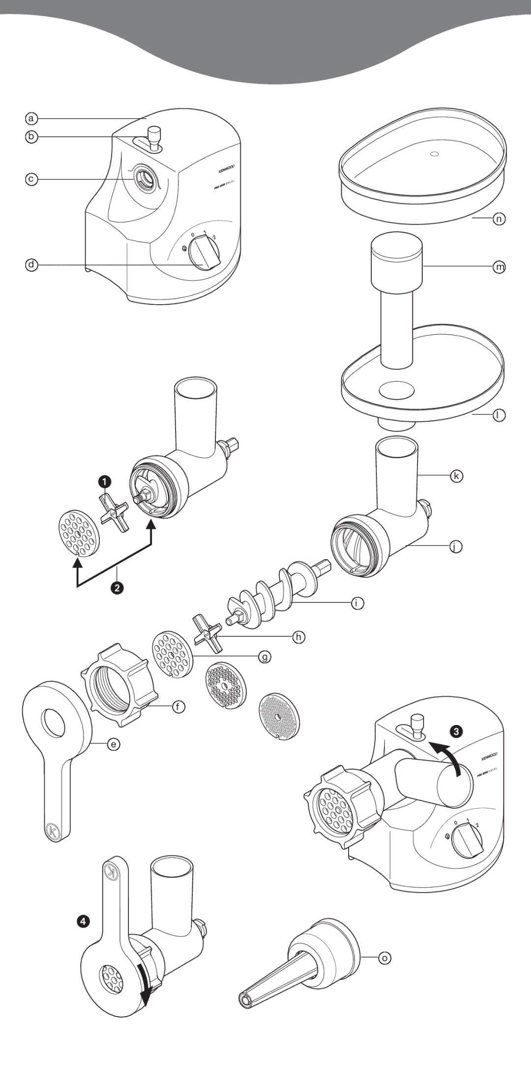 Kenwood MG700 manual 