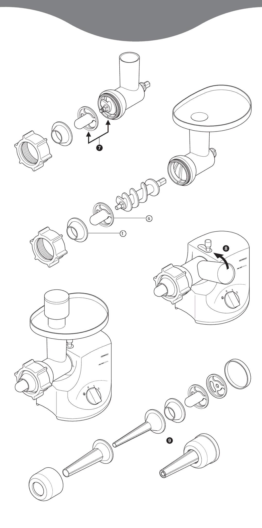 Kenwood MG700 manual 