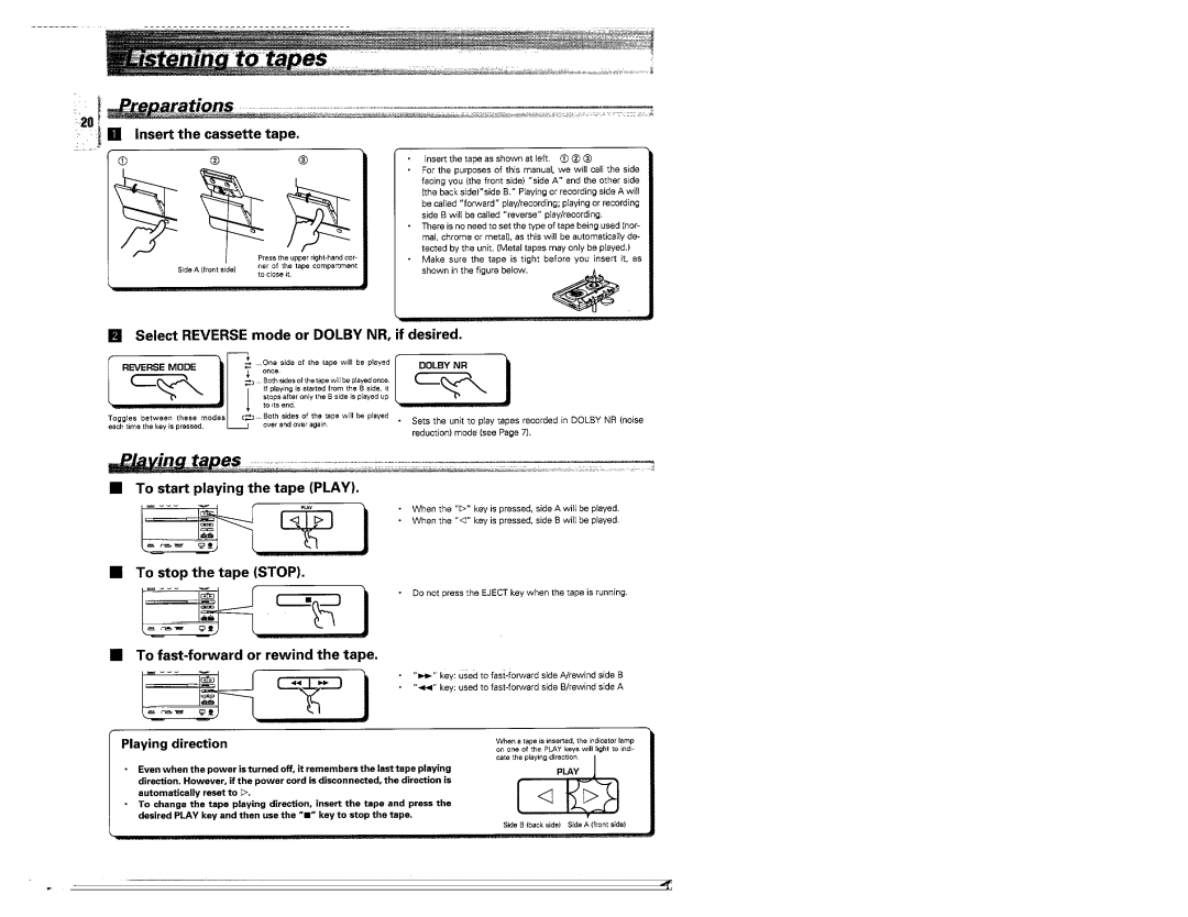 Kenwood MS-A5 manual 