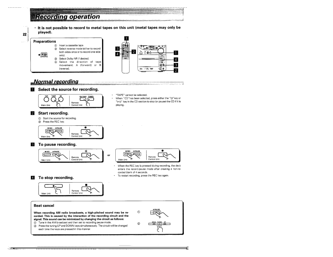 Kenwood MS-A5 manual 