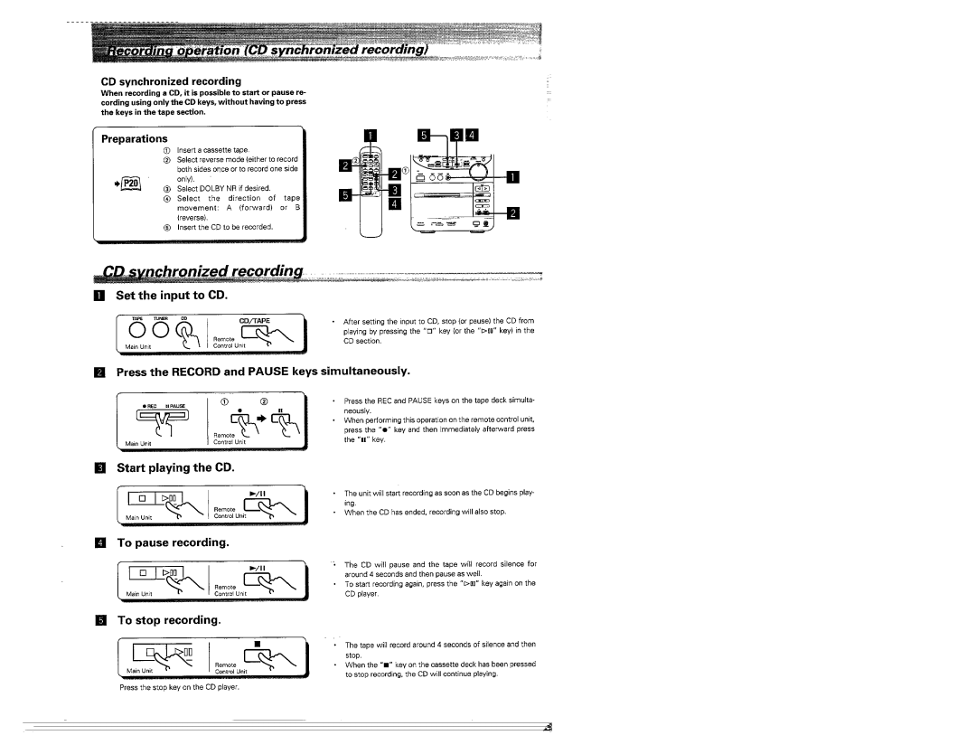 Kenwood MS-A5 manual 