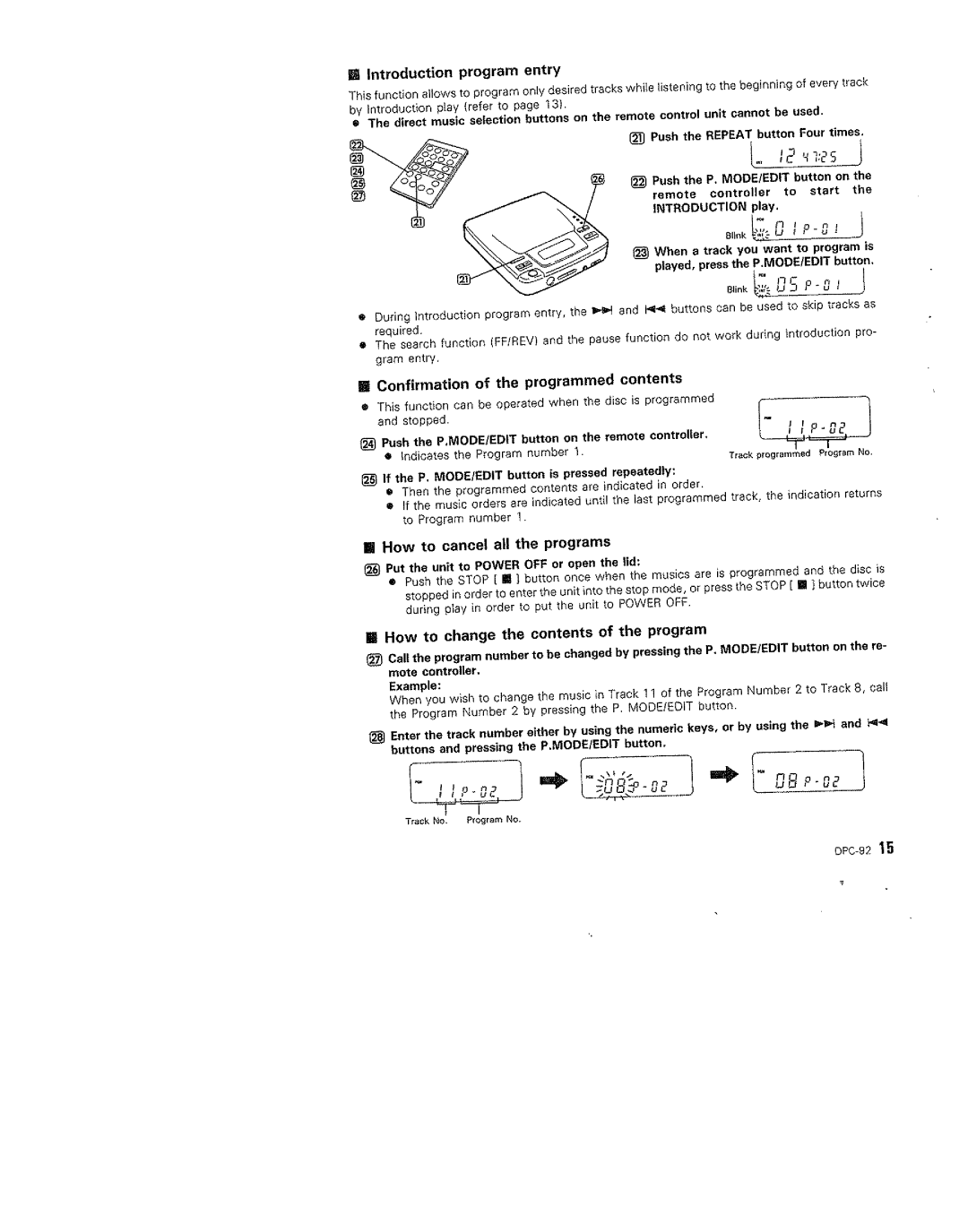 Kenwood DPC-42, Portable CD Player, 313 manual 