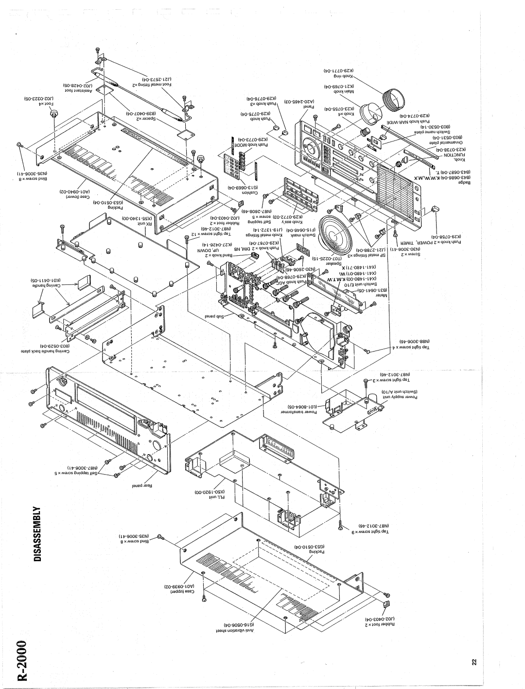 Kenwood R-2000 manual 