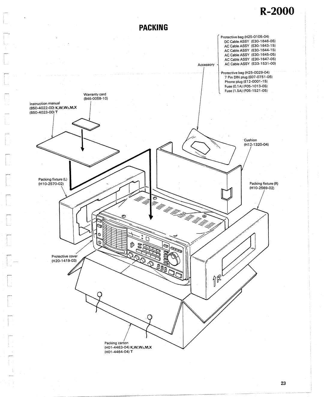 Kenwood R-2000 manual 