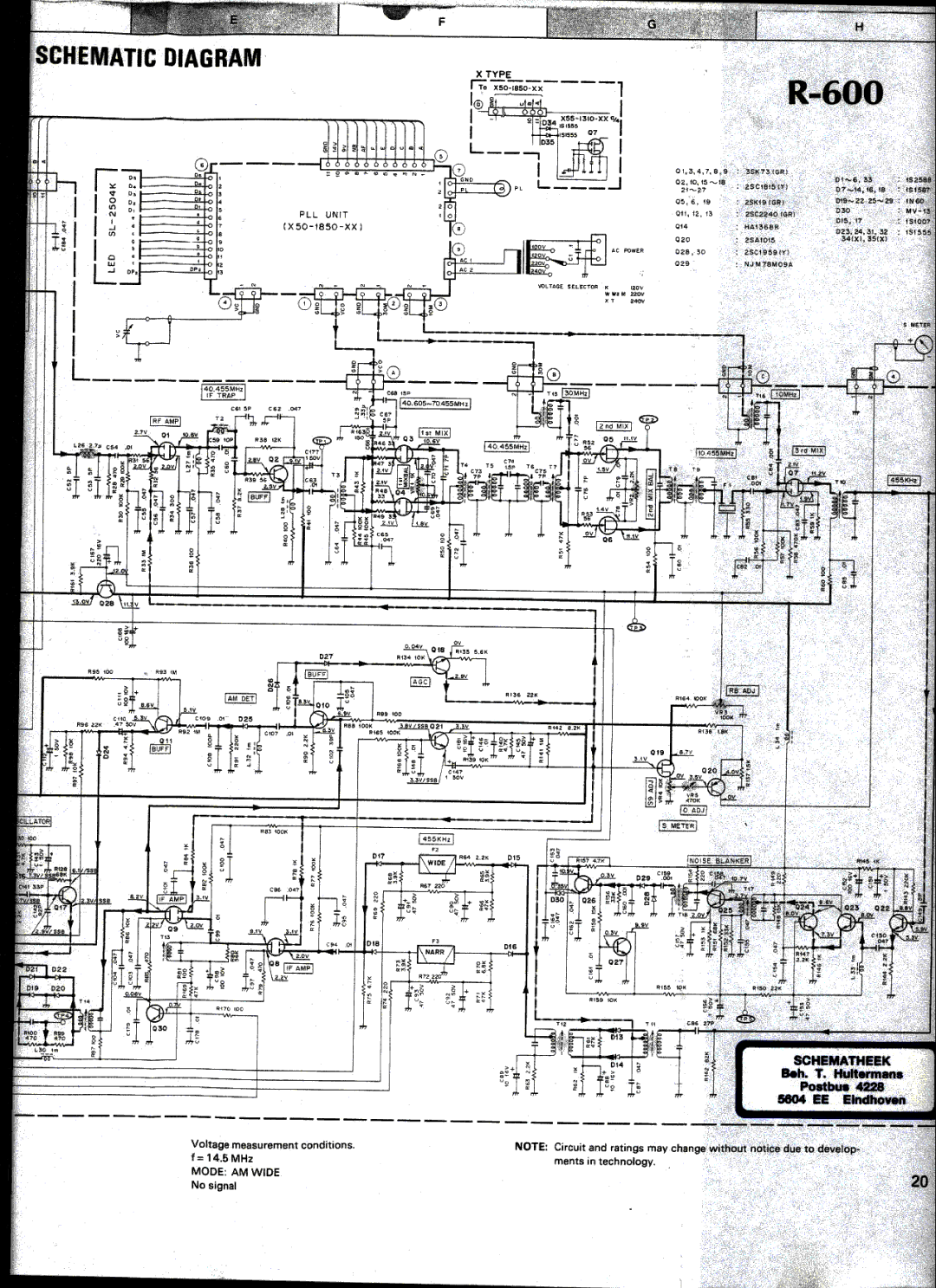 Kenwood R-600 manual 