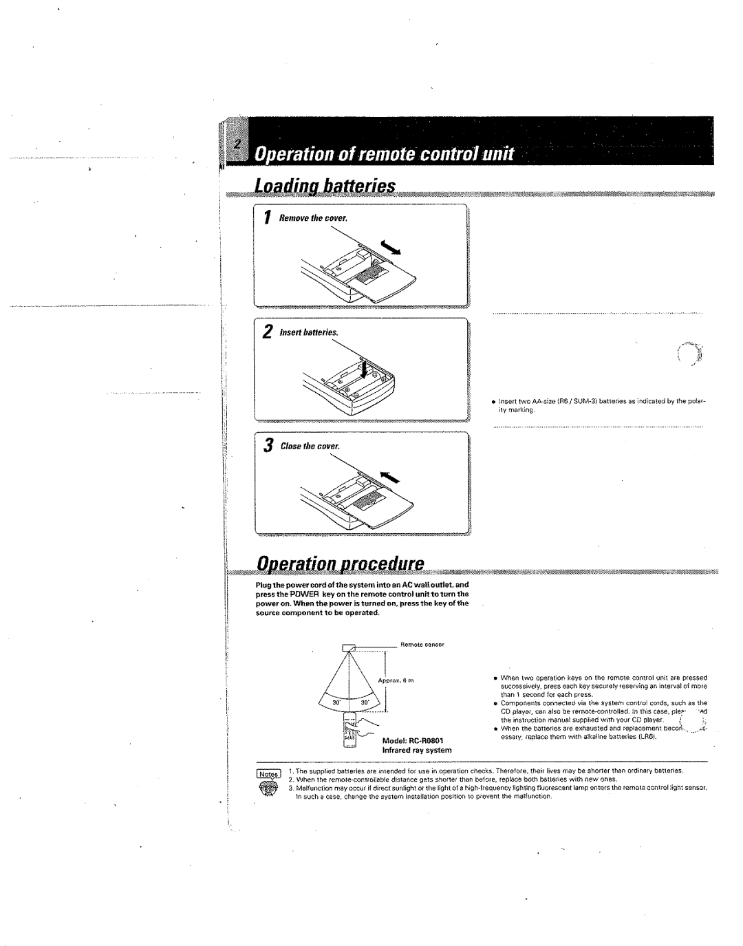 Kenwood RC-R0801 manual 