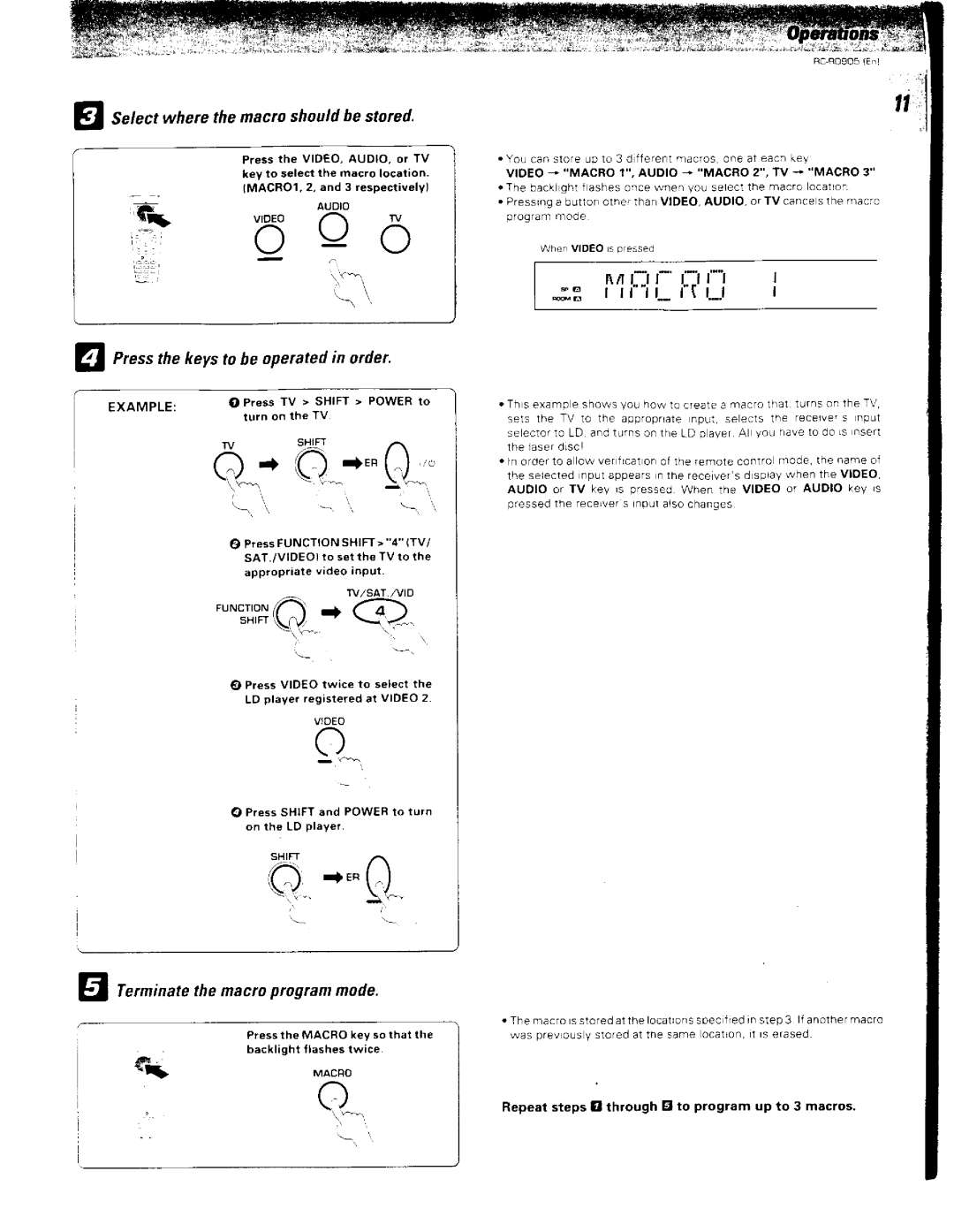 Kenwood RC-R0905 manual 