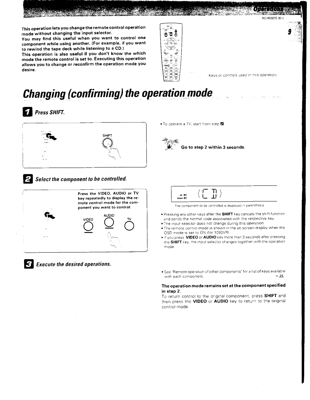 Kenwood RC-R0905 manual 