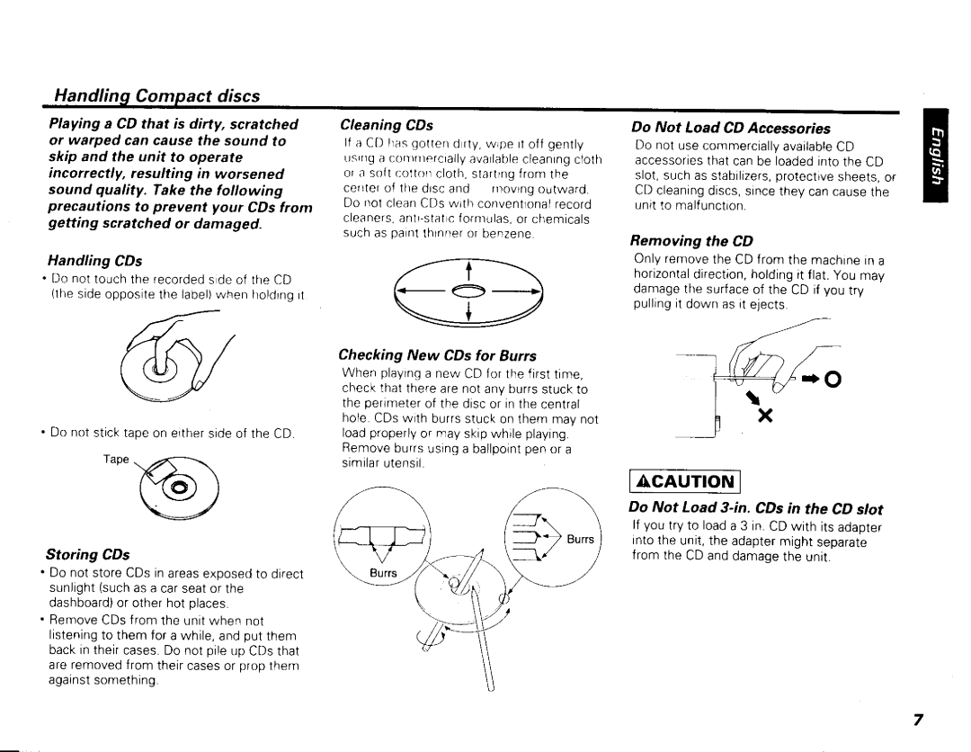 Kenwood SDC-S2007, SDC-S3007 manual 