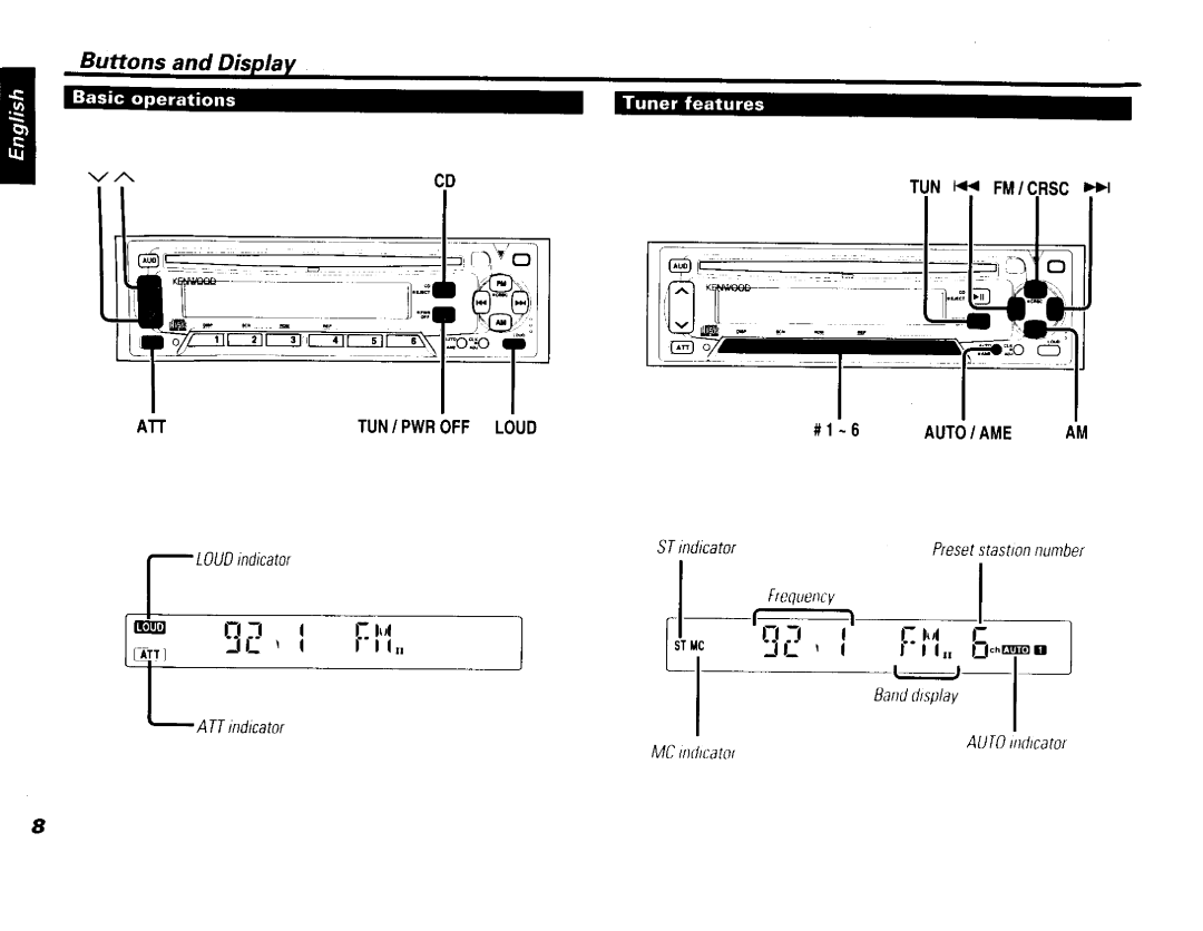 Kenwood SDC-S3007, SDC-S2007 manual 