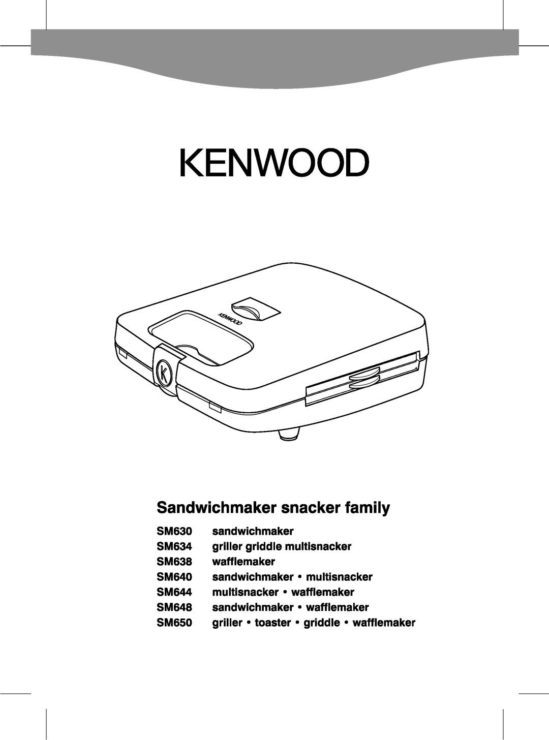 Kenwood SM640, SM638, SM644, SM630, SM648, SM650, SM634 manual 