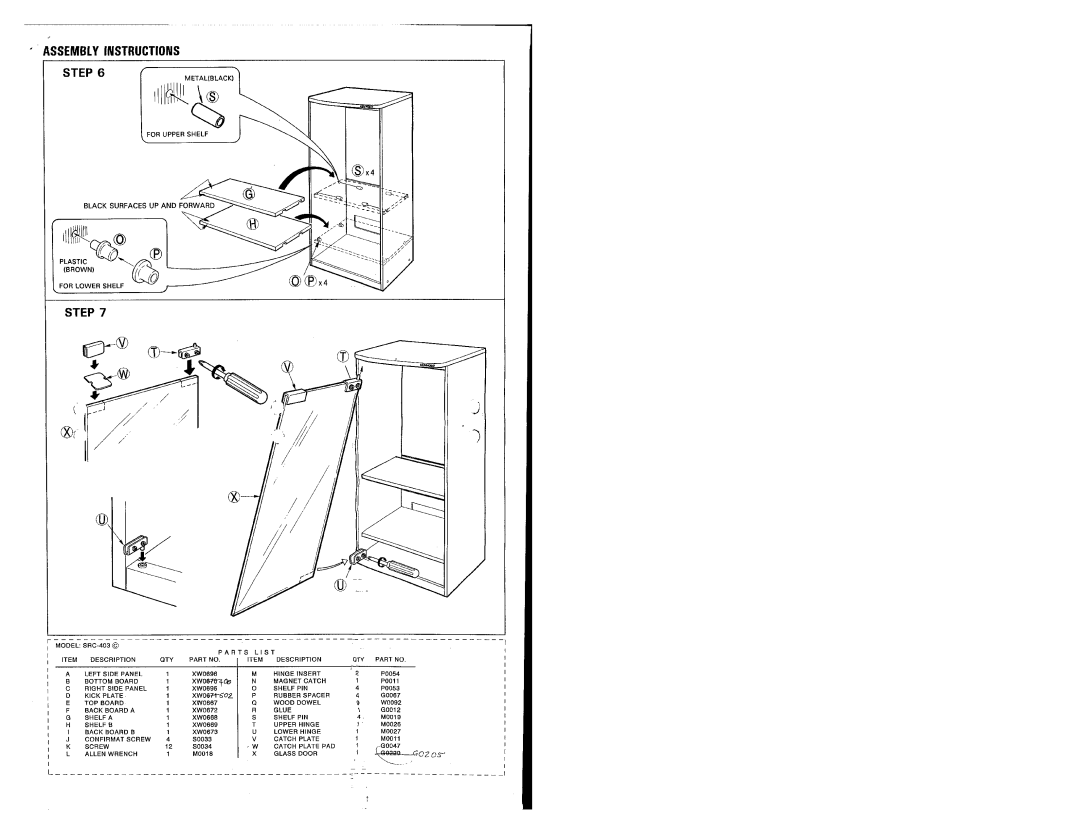 Kenwood SRC-403 manual 