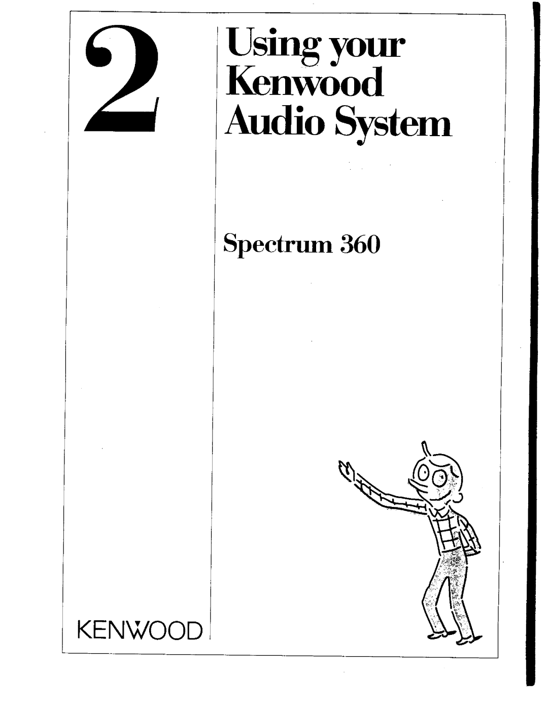 Kenwood SPECTRUM, Stereo System, 377, 360 manual 