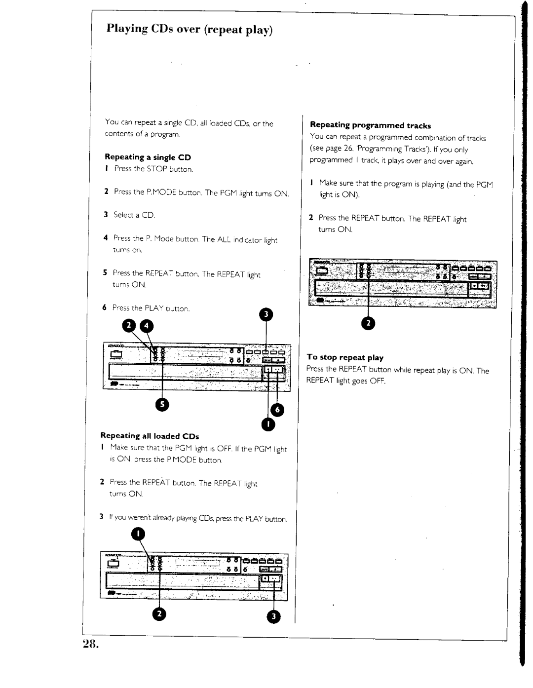 Kenwood Stereo System, SPECTRUM, 377, 360 manual 