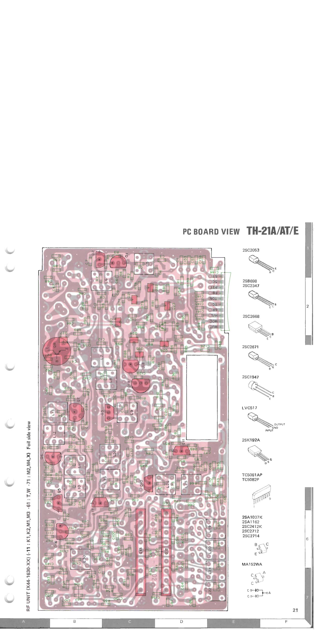 Kenwood TH-21AT, TH-21E manual 