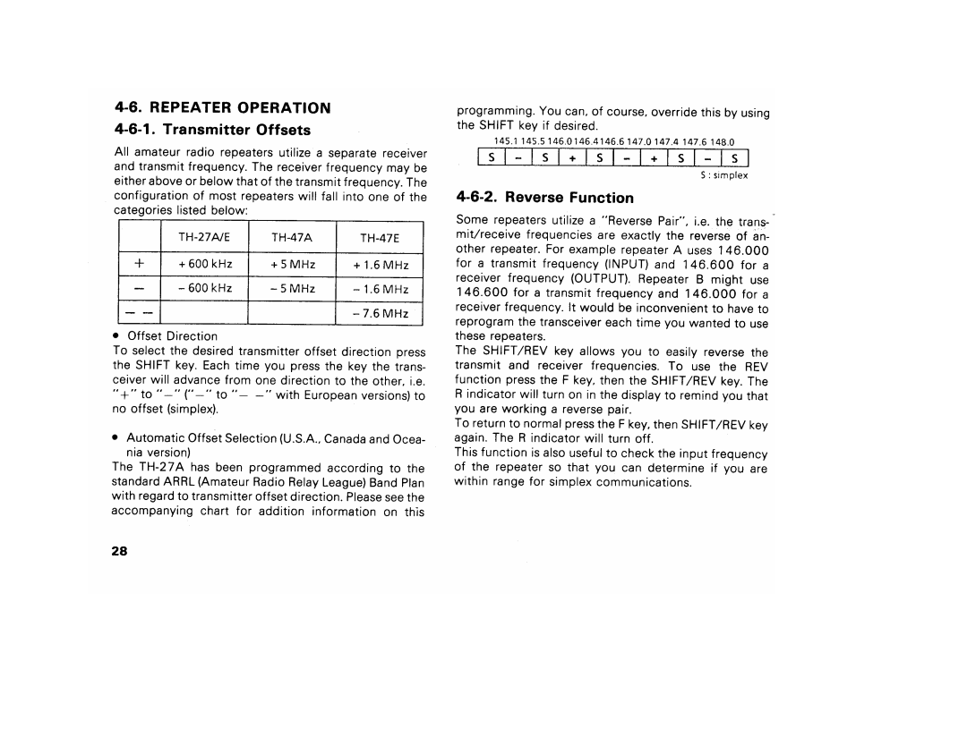 Kenwood TH-27A, 27E manual 