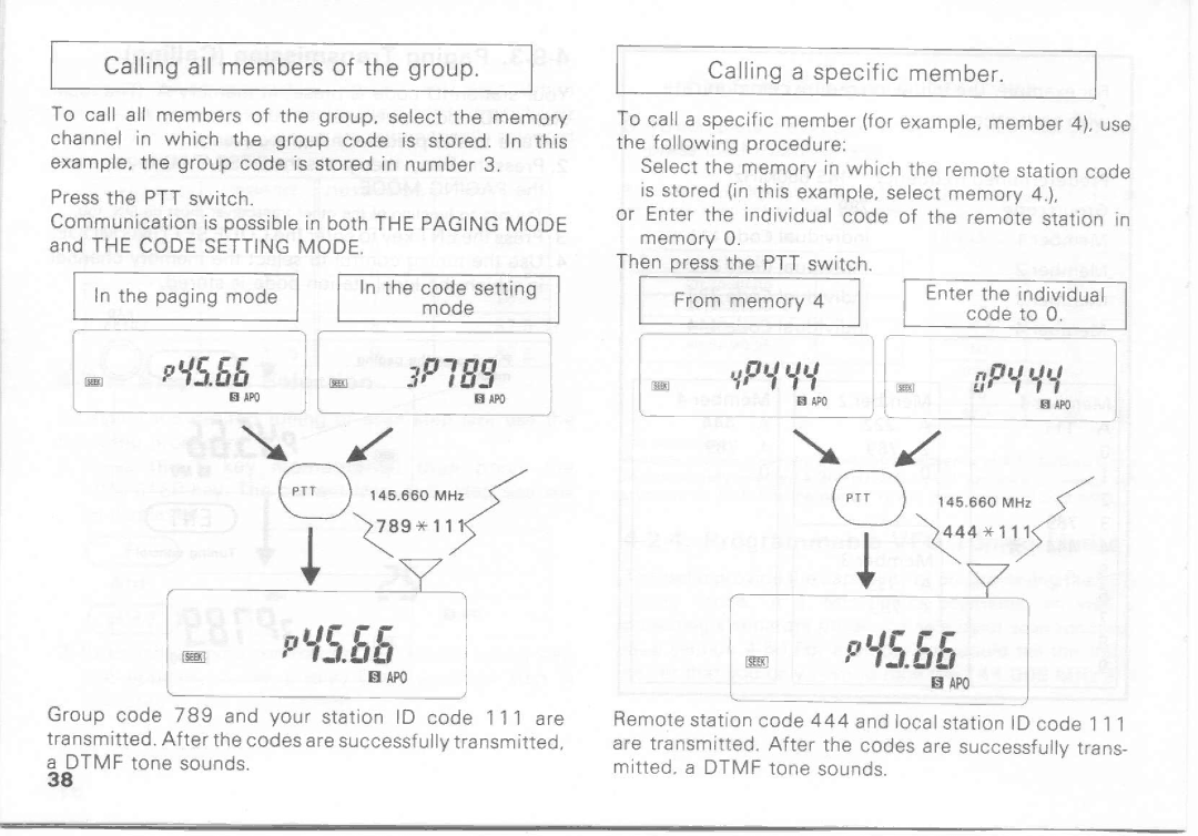 Kenwood TH-47A, TH-27A, TH-47E, TH-27E manual 