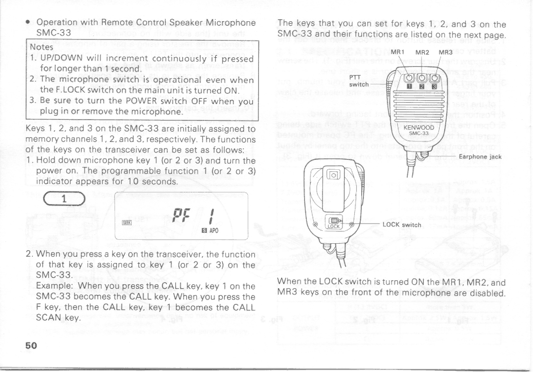 Kenwood TH-47A, TH-27A, TH-47E, TH-27E manual 